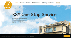 Desktop Screenshot of ksy-co.com